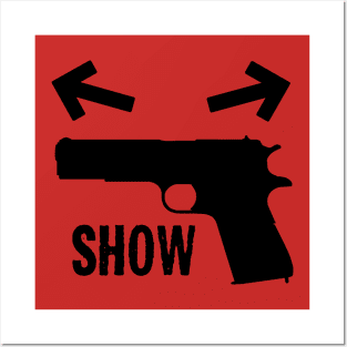 Gun Show Body Building Posters and Art